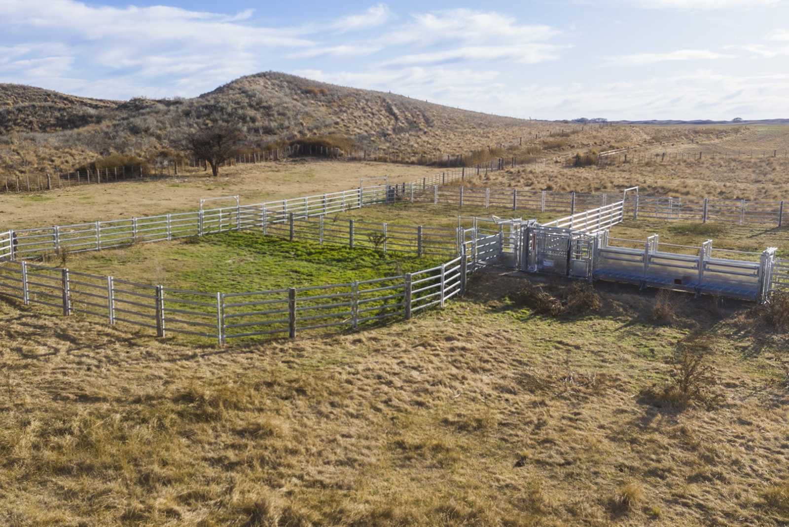 Corral para campo de cría en General Acha