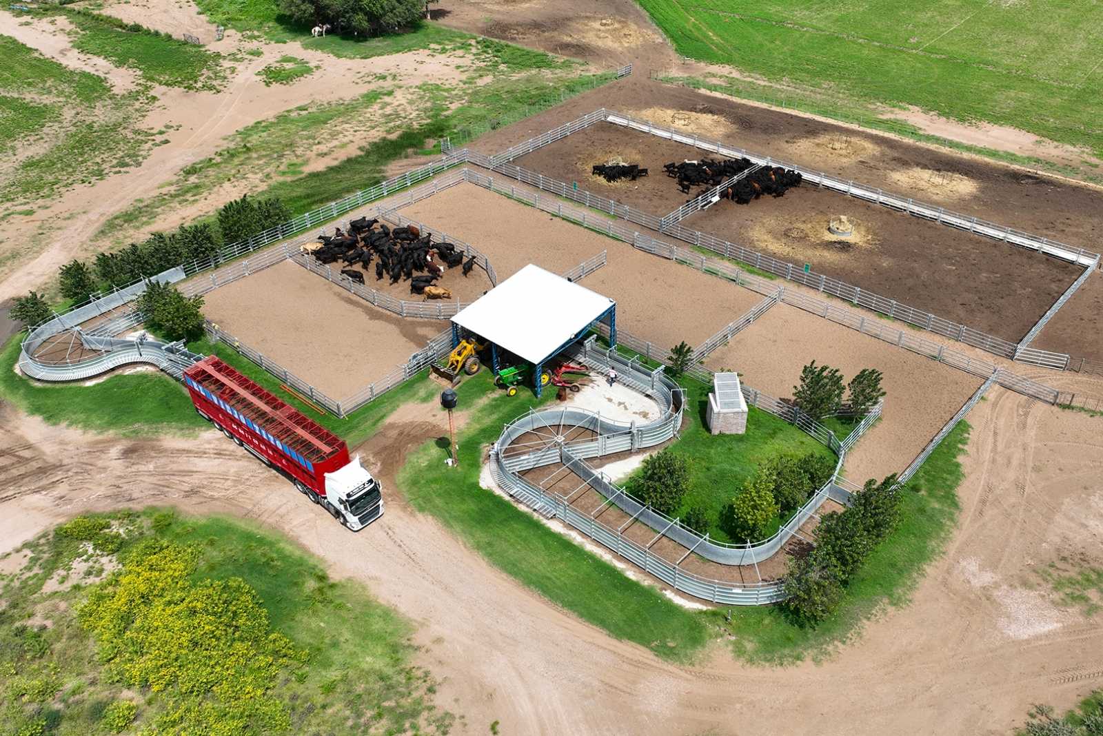 Instalación para Feedlot en 30 de Agosto prov. de Buenos Aires