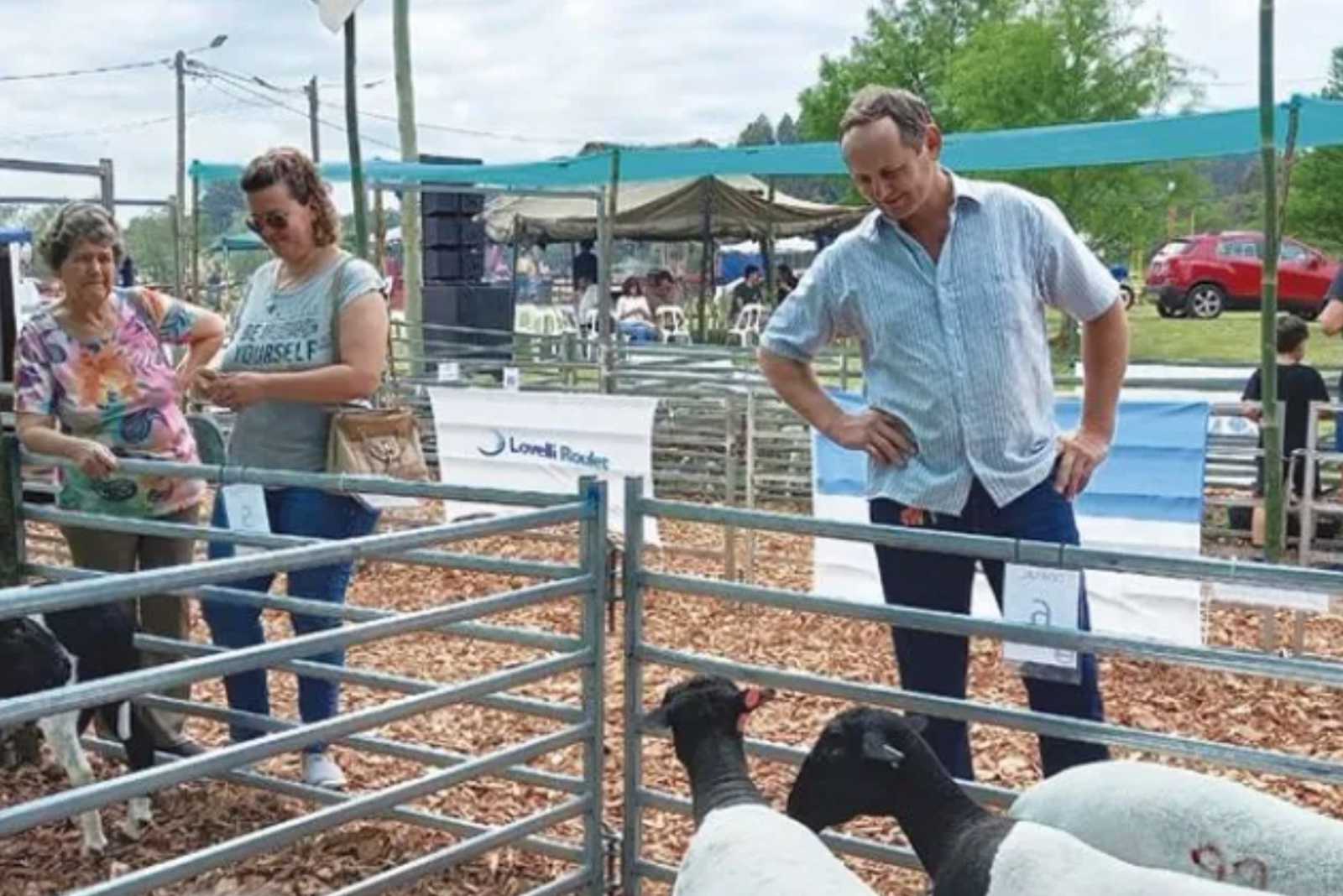 La producción ovina, caprina y porcina se lució en Dos de Mayo