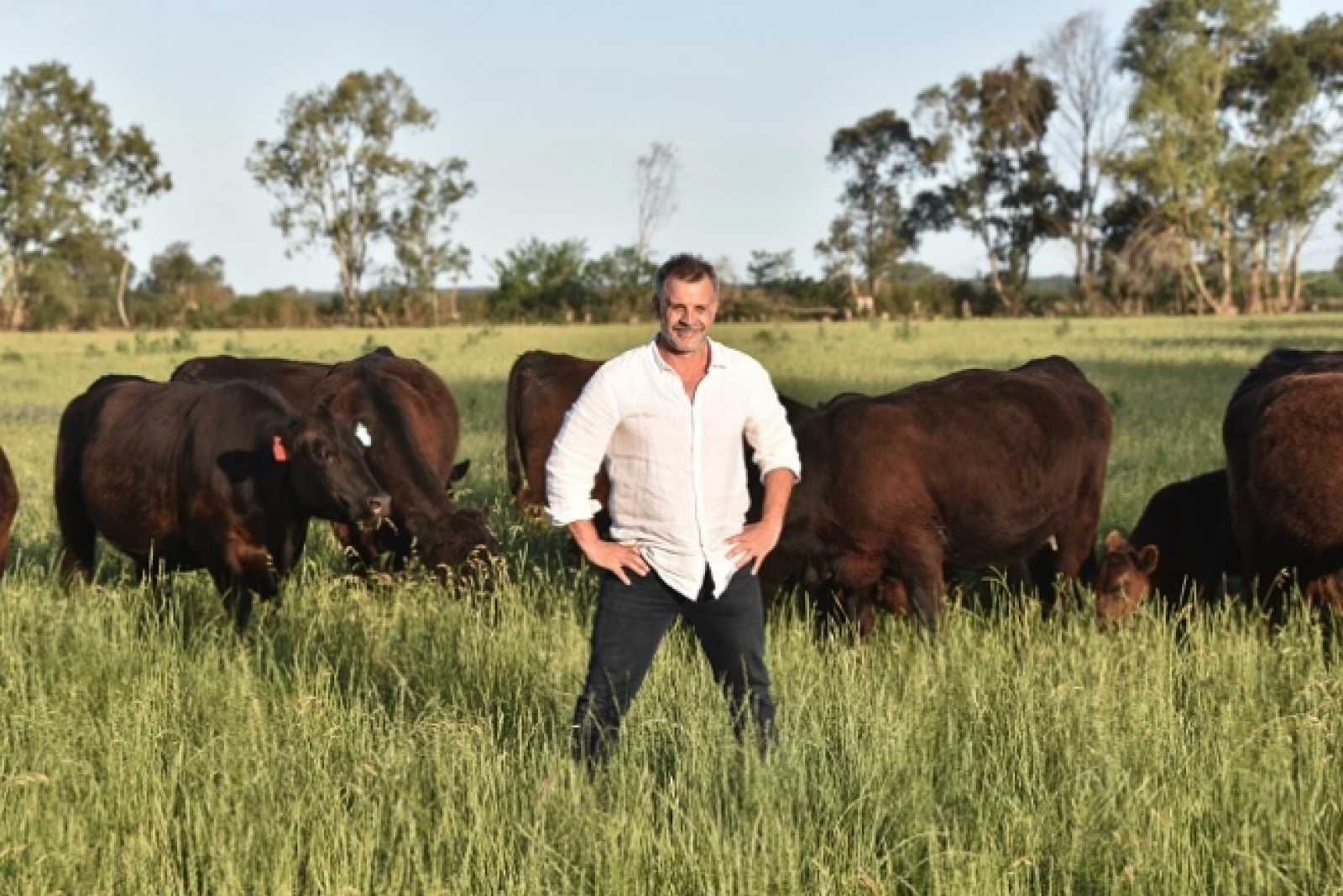 El chef Christian Petersen está buscando el mejor ojo de bife